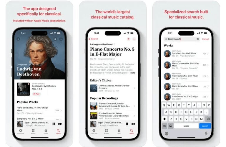 Apple Music Classical Is Set To Launch On March 28