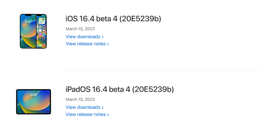 Apple Released Fourth Beta Of Ios 16.4 And Ipados 16.4 For Developers
