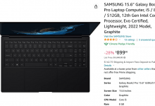 Get Your Hands On The Samsung Galaxy Book2 Pro For Just $899 At Amazon!