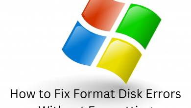 How To Fix Format Disk Errors Without Formatting