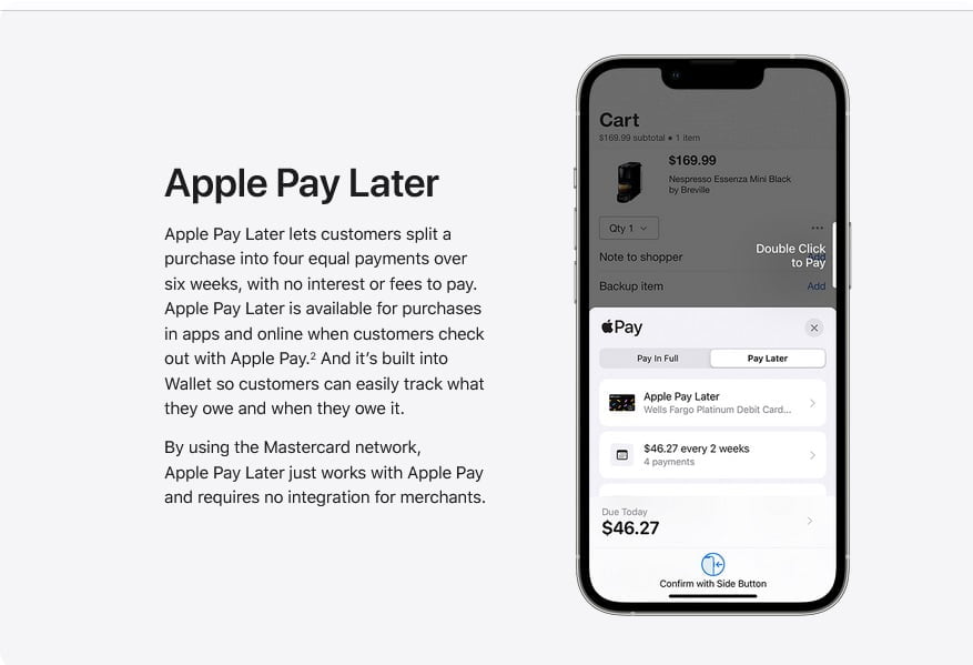 Shop Smarter with Apple Pay Later's Easy Payment Plans