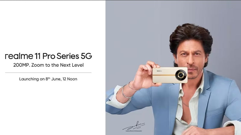 Realme 11 Pro Series 5G To Launch In India On June 8