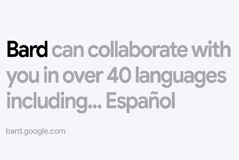 Google Bard 2.0 Multi Languages