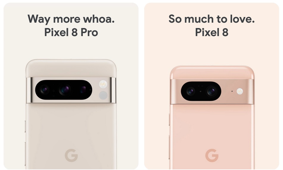 Google Reveals New Pixel 8 And Pixel 8 Pro