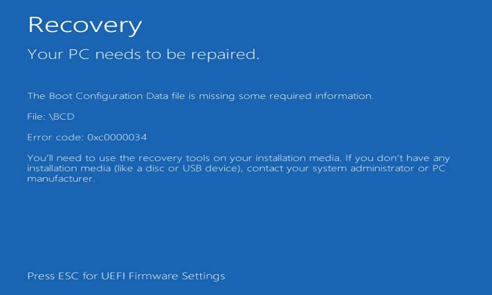 Boot Configuration Data Errors (BCD) Causes, Fixes, and Prevention